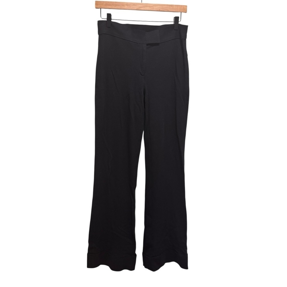 Marie Saint Pierre Wide Leg Pants Cuffed Hem Size 6